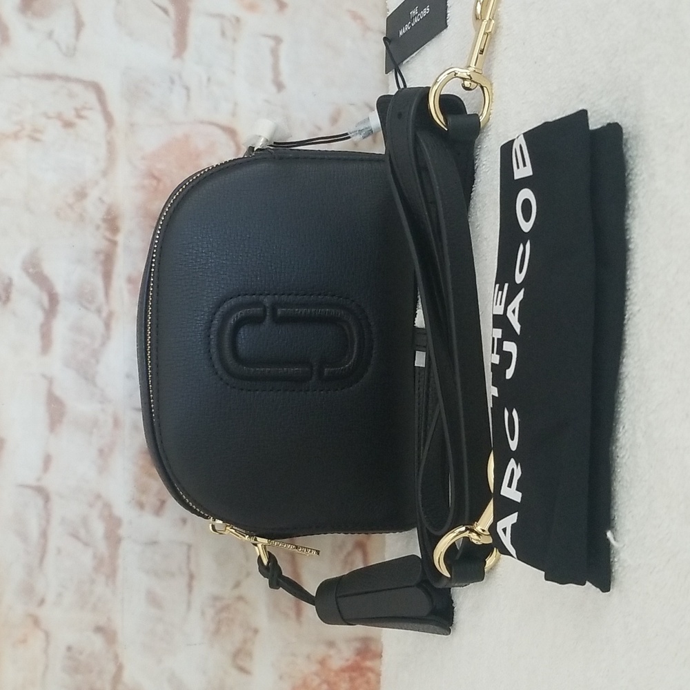 New Marc Jacobs Shutter Leather Camera Crossbody Bag - Picture 2 of 14